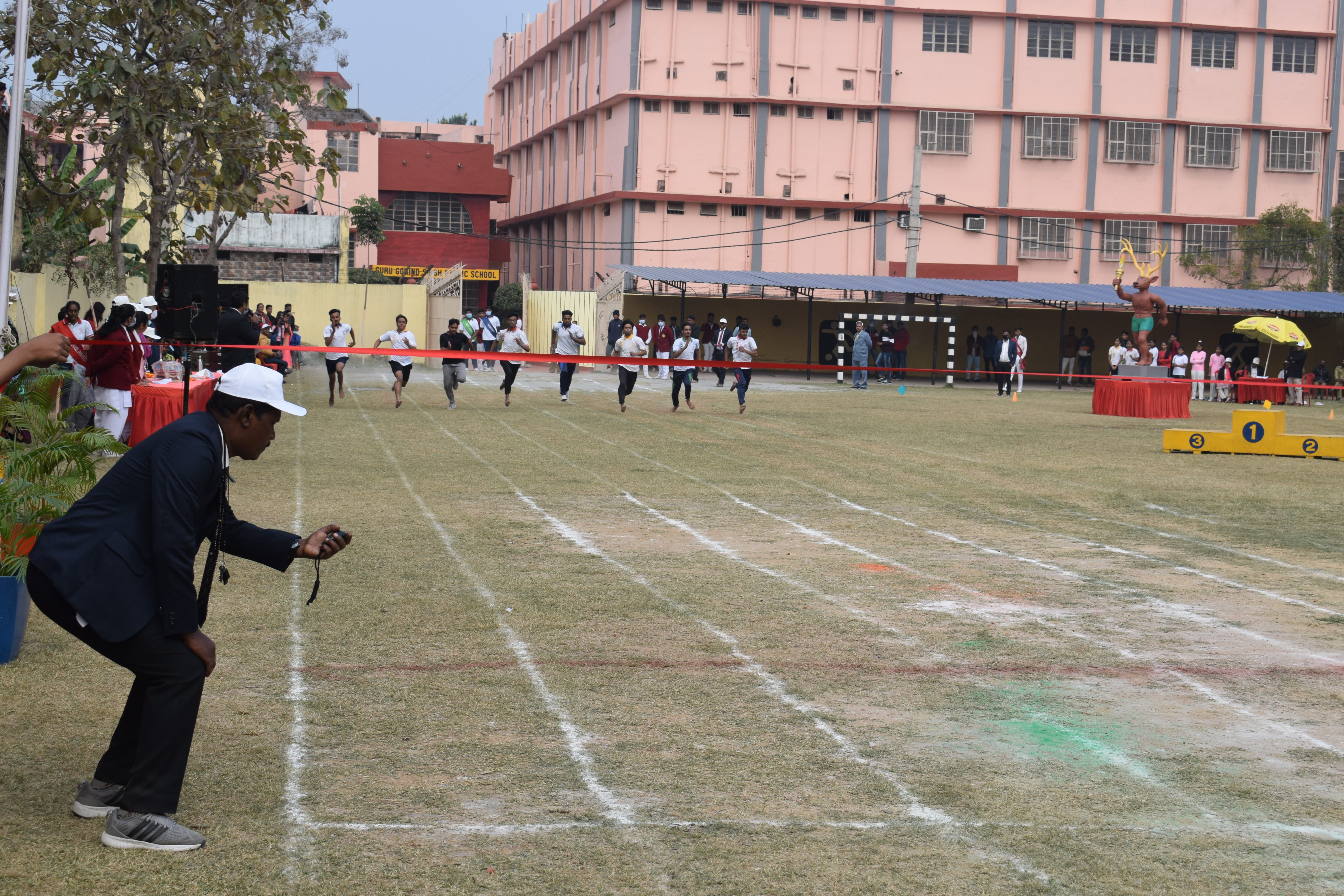 Annual Sports organized in GGPS, Chas