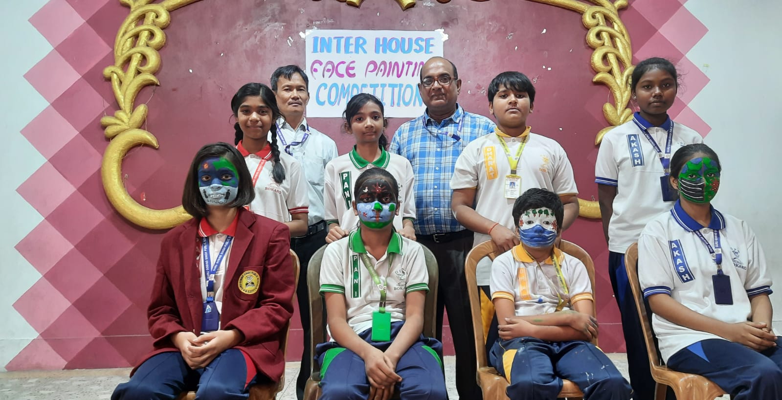 Inter House Face Painting Competition