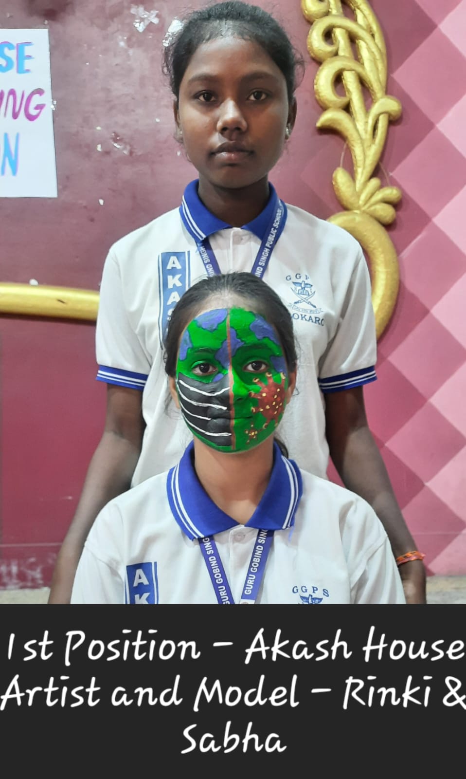 Inter House Face Painting Competition