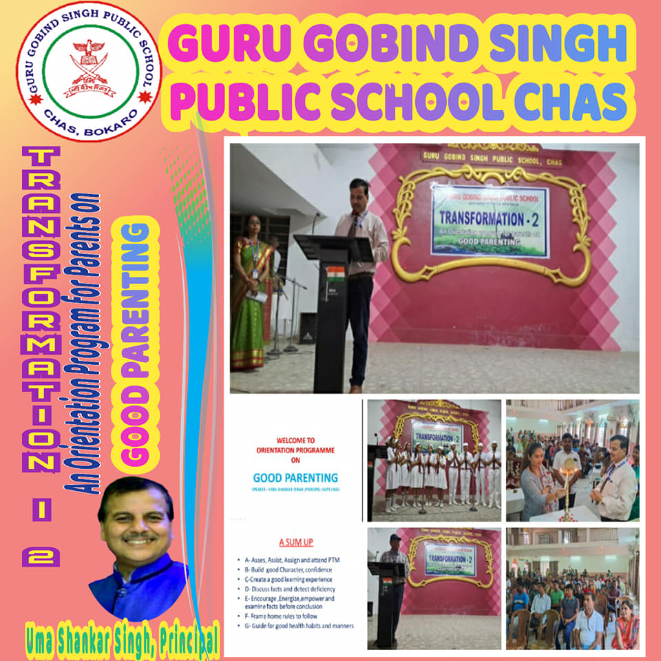 Orientation Program for Parents on Good Parenting by Principal